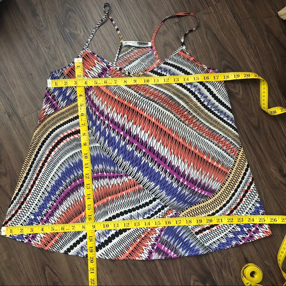 Multicolor Racerback Tank Size Small - Picture 6 of 6